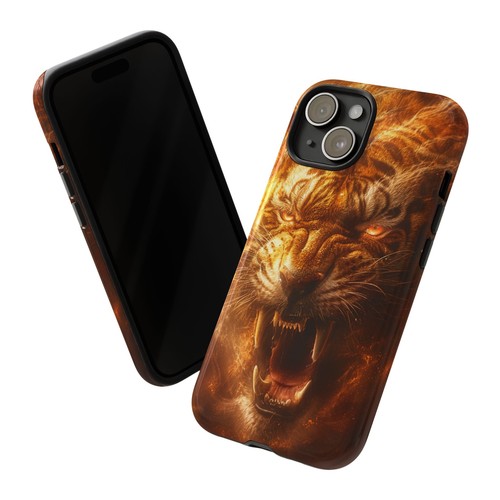 Bengal Tiger Ember Fire Phone Case for iPhone, Samsung Galaxy, Pixel - 第 21/163 張圖片