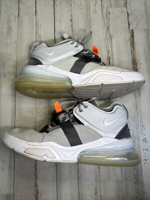 Men's Nike Air Max Force 270 Wolf Grey AH6772-002 Gray White