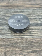 Astro Pneumatic CW3-100 3" Cut Off Wheels 3/8" Arbor - 10 pack