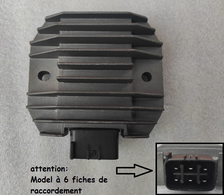 Régulateur de tension pour XMAX 125 modèles de 2006 à 2009 pièce de rechange neuve
