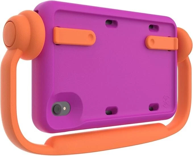 Funda para Tablet Speck Case-E Run Apta para Niños para TCL TAB 8 - Púrpura/Naranja Foto 3 de 4