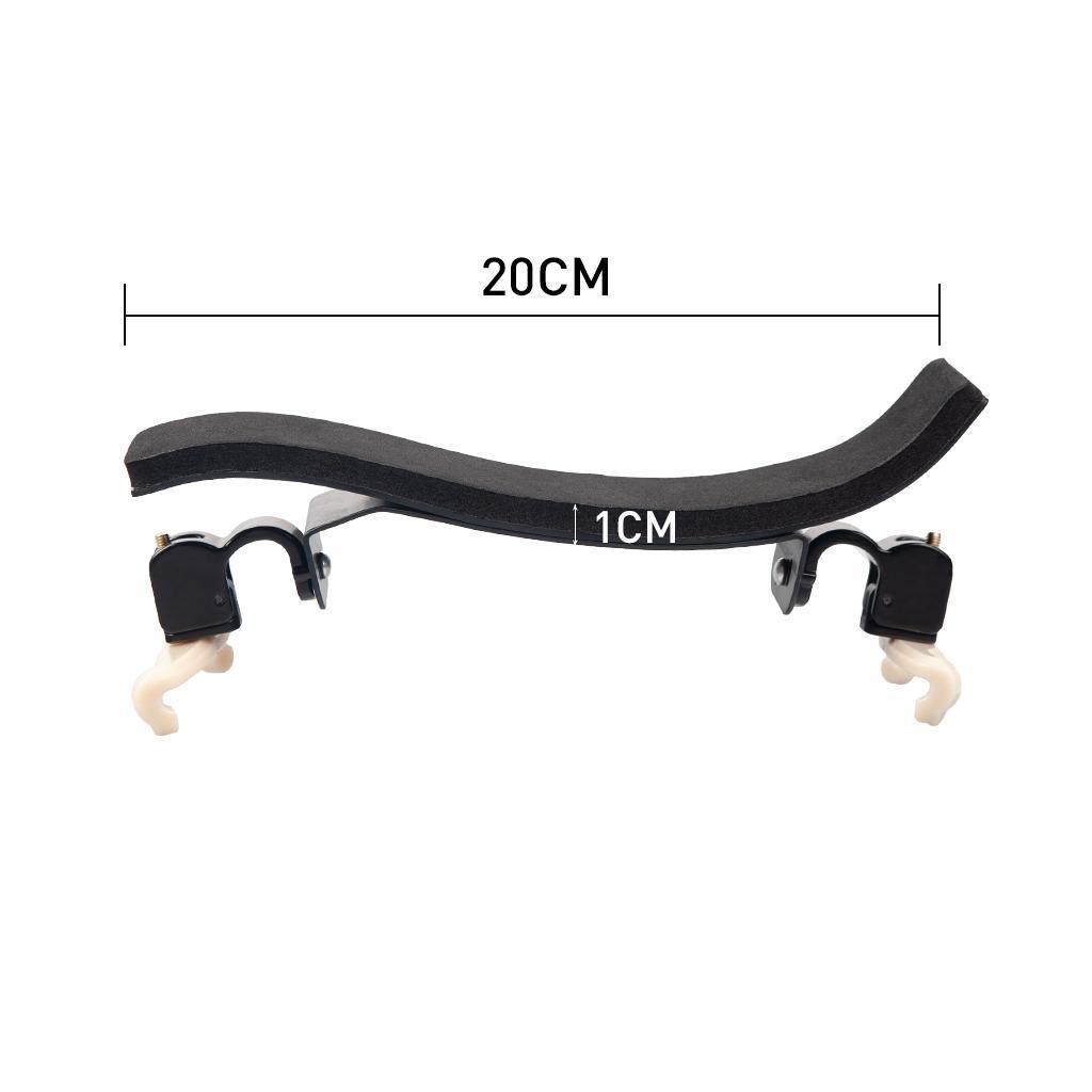 Adjustable Violin Shoulder Rest 3/44/4 Violin Alloy Shoulder Pad Parts