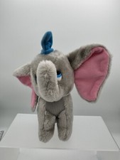 Walt Disney Dumbo Plush Elephant Plush Stuffed Animal 8"Vintage