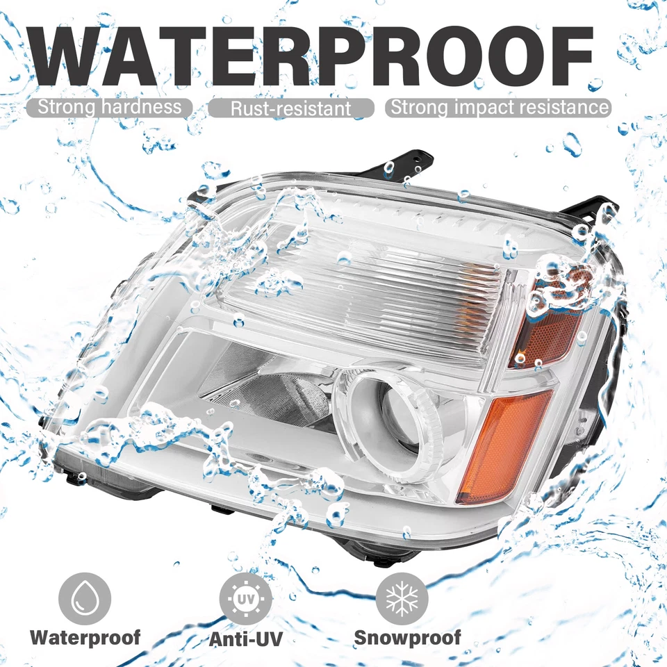 Faro de repuesto lado del conductor para GMC Terrain SL/SLT/SLE 2010-2015 Foto 3 de 4