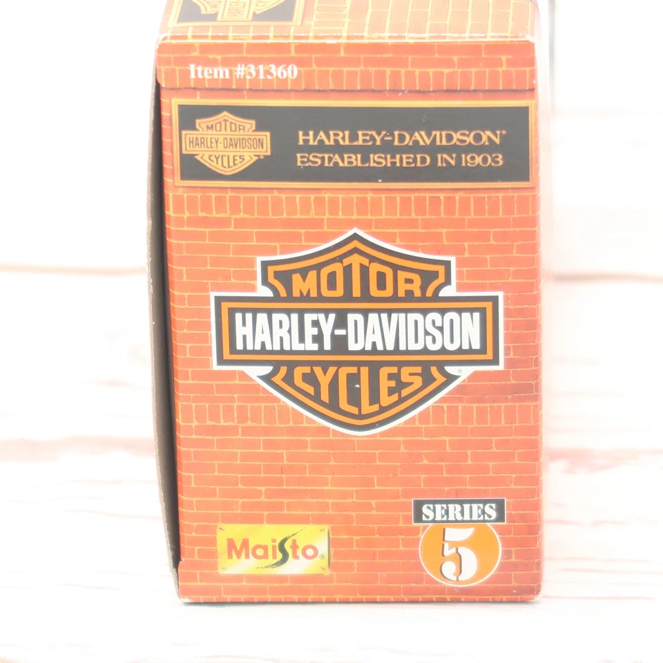 Harley Davidson 1942 WLA FLAT HEAD SERIE 5 #31360 escala 1:18 motocicleta Maisto Foto 4 de 4