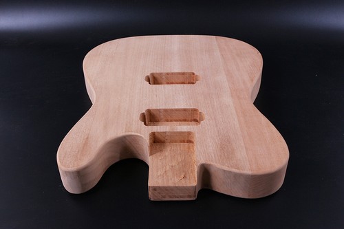 DIY Electric Guitar Body Mahogany Wood HH pickups replacement Bolt on Heel - Picture 4 of 6