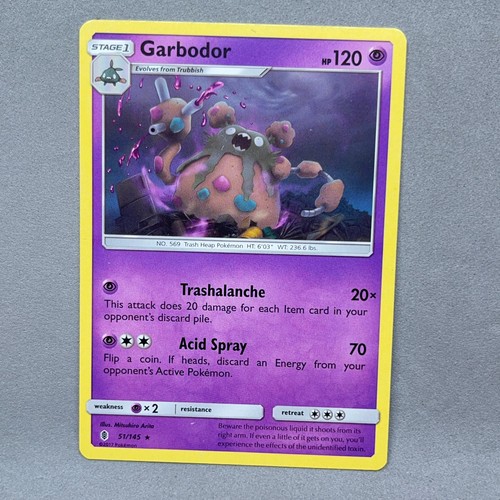 Garbodor 51/145 Guardians Rising Rare Pokemon LP