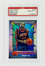 Grant Hill [Refractor] #240 Prices [Rookie] | 1994 Finest