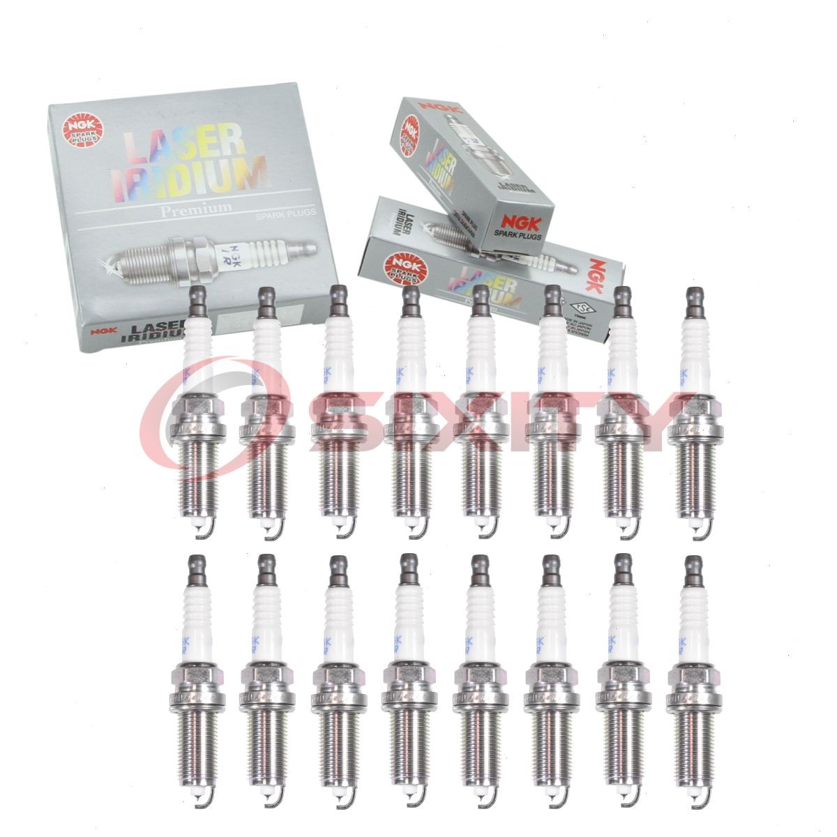 16 pc NGK Laser Iridium Spark Plugs for 2011-2024 Ram 1500 5.7L V8 HEMI bn