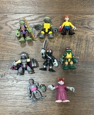 Lot Of 8 IMAGINEXT Teenage Mutant Ninja Turtles Figures Lot Of 8 IMAGINEXT Teenage Mutant Ninja Turtles Figures - Image 1