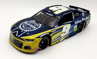 CHASE ELLIOTT 1/24 2020 KELLEY BLUEBOOK CHARLOTTE WIN COLOR CHROME ELITE