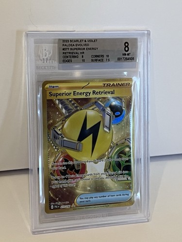Superior Energy Retrieval graded BGS 8 for sale on eBay