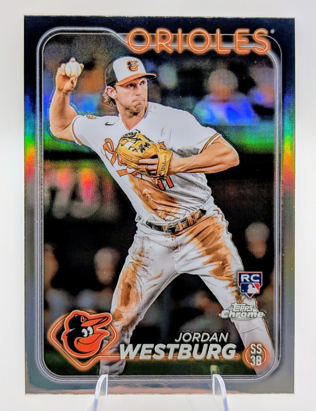 2024 Topps Chrome Refractor #277 Jordan Westburg (RC)