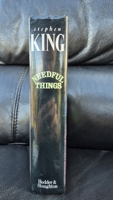 Stephen King - Needful Things (Hodder 1991) U.K. 1st Edition 1st (£15.99) #2621