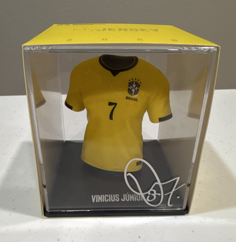 MyJersey by FanCollex Brazil Vinicius Junior #7 2026 Home Soccer Jersey