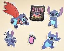 Lilo  Stitch / 6 Vinyl Decal Stickers. Waterproof.