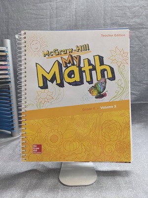 McGraw-Hill My Math Grade K Volume 2 Teacher Edition 2018