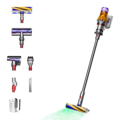 Dyson V12 Detect Slim Absolute 2-in-1-Stabstaubsauger Akku Trocken Beutellos 0,3