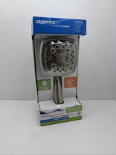 Oxygenics Powermax 9-spray 1.8 Gpm Handheld Shower Head, Brushed Nickel 52488