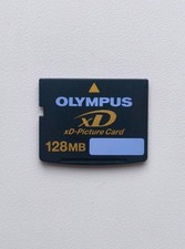Olympus xD Picture Card 128 MB , Memory Card, Fits Olympus, Fujifilm, Tested✅