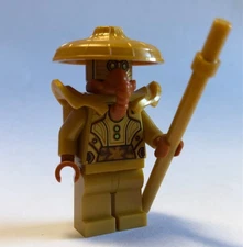 Genuine LEGO Ninjago Costom Tournament Temple City Security Guard Bot w/ Staff