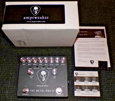 Amptweaker Fat Metal Pro II High-Gain Distortion Gate Preamp Pedal