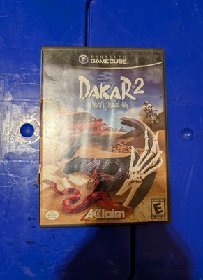 Dakar 2: The World's Ultimate Rally (Nintendo GameCube, 2003) Game, Case, Manual