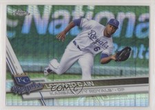2017 Topps Chrome Prism Refractor Lorenzo Cain #131 nh6