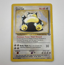 Snorlax Jungle 27/64 Rare Unlimited Regular Eng Pokemon TCG 1999 HP on eBay