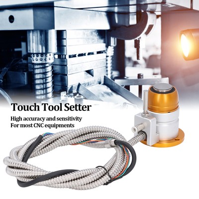 CNC Tool Setter Probe Z Axis Auto Tool Touch Setting Sensor for CNC Router 24V