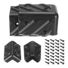 8 Pcs Speaker Corners Protector 48x48x80mm Plastic Edge with 32 Pcs Screw