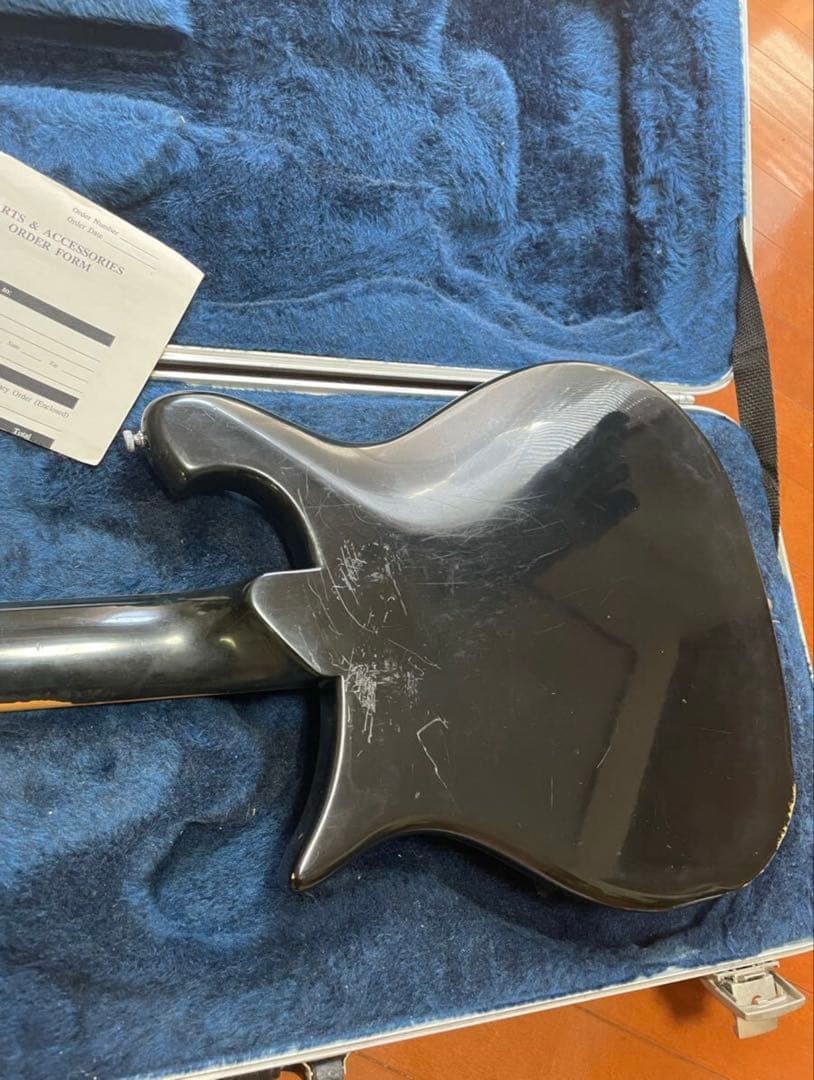Electric Guitar Rickenbacker 650c Colorado Jetglo Black Made in