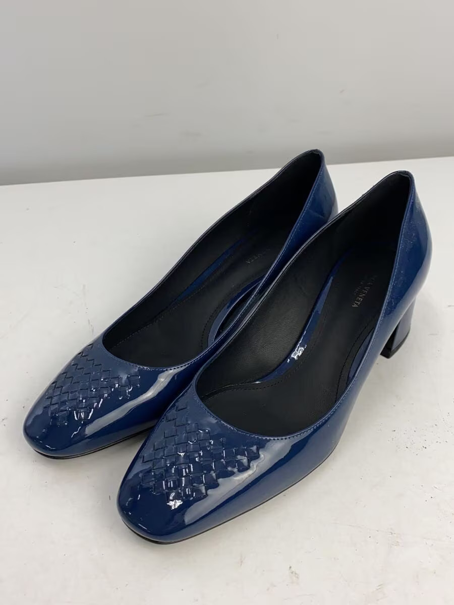 Bottega Veneta Pumps 36.5 Nvy Patent Jna26 thumbnail 2