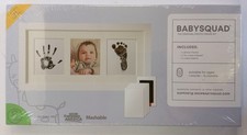 Photo Frame Kit Baby Squad Ink pad Hand Foot Print Card Inserts Sealed
