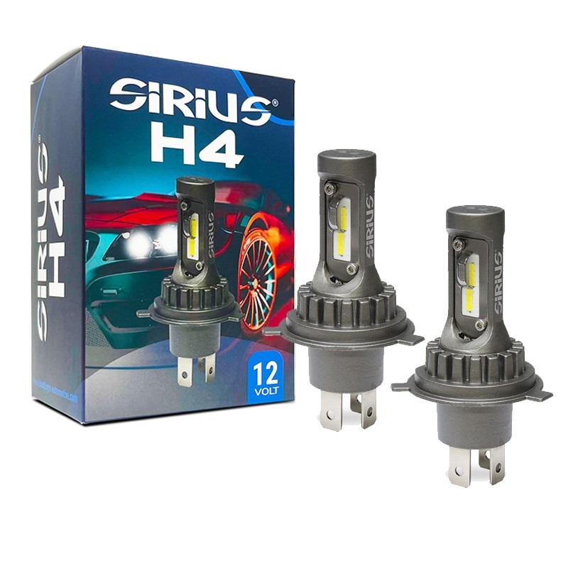 Lampade LED H4 6000k 12V 15W Sirius Csp Montaggio Rapido Auto Moto Mezzi Pesanti - Immagine 1