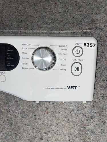 Samsung Waschmaschine Bedienfeld, weiß (OHNE PLATINE) DC64-01360A ASMN - Bild 4 von 12