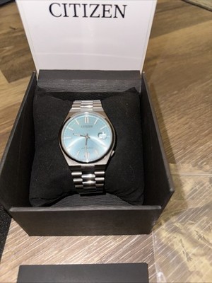 CITIZEN Gent's Wrist watch 8210-S126967 AUTOMATIC W “Tiffany” BLUE