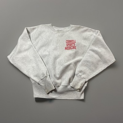 VTG Champion Reverse Weave Cornell Sports Medicine Crewneck Grey Men s Med USA 