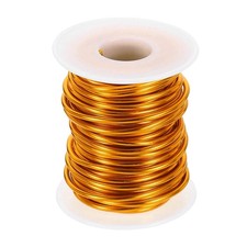 10 Gauge Aluminum Craft Wire 2.5mm 33ft Bendable Metal Wire, Gold Tone