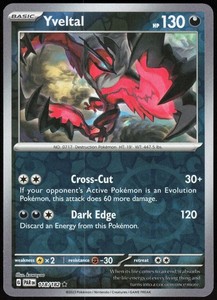 Yveltal 118/182 Paradox Rift Reverse Holo Rare
