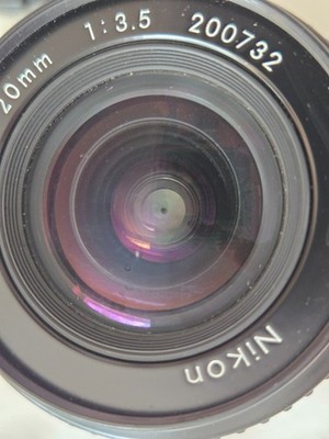 Nikon Nikkor 20mm f3.5 AI (Ai) Manual Wide Angle Lens (200xxx) w