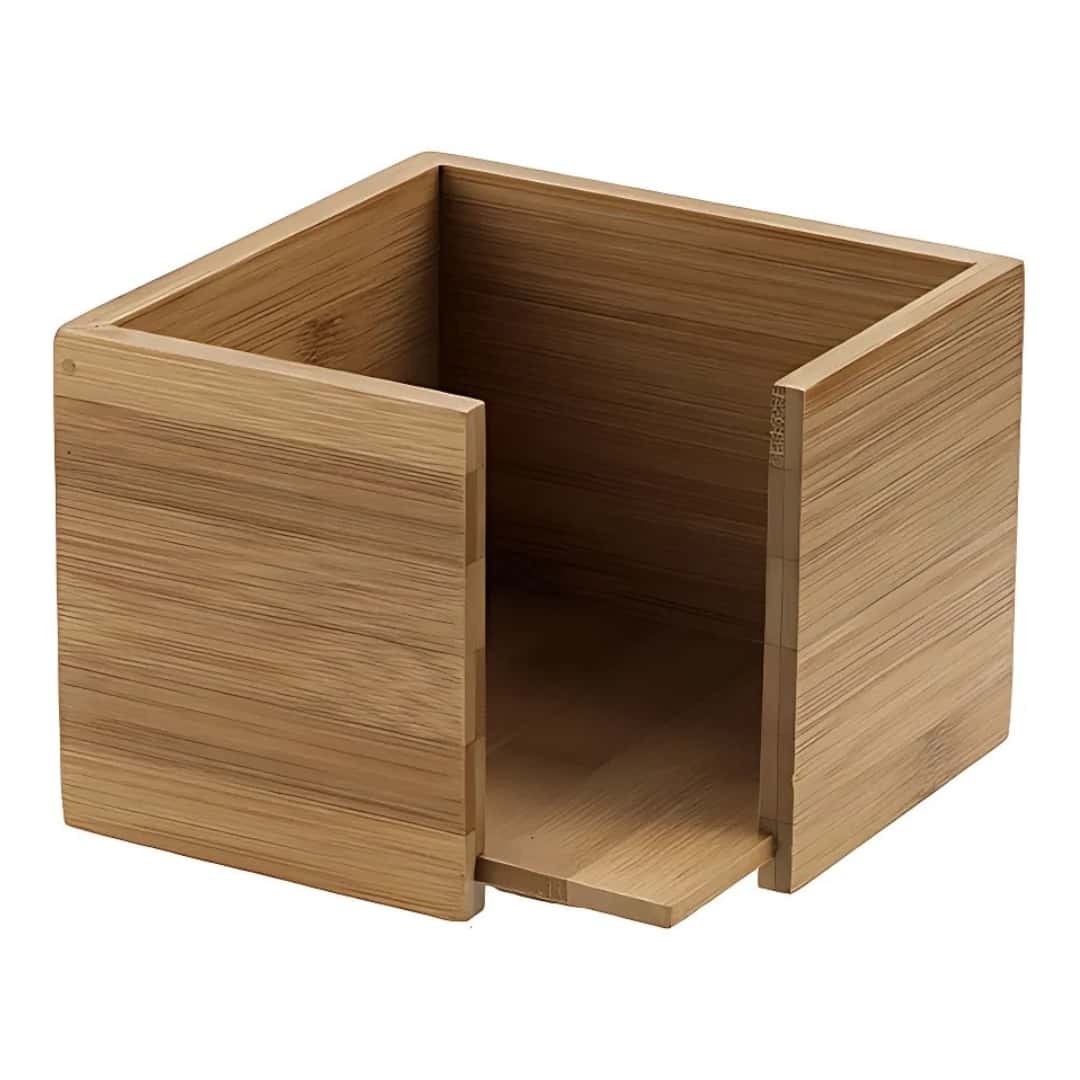 Bamboo Mini Napkin Holder 25X25 13.5X15.5X10 Cm Leone - Hotel B&B