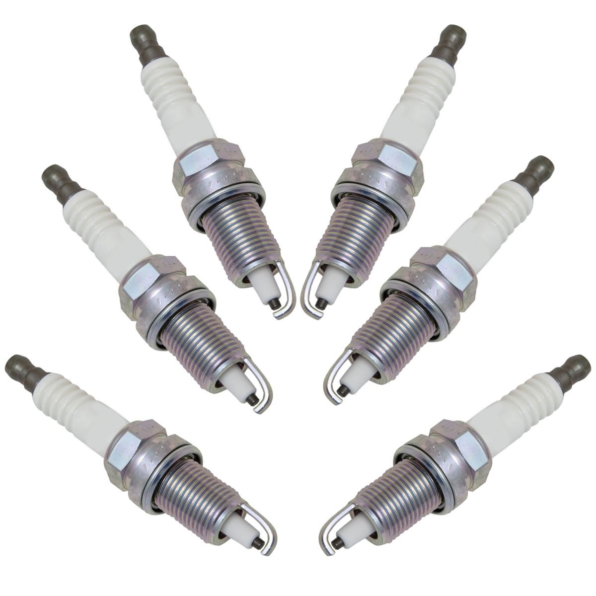 NGK V-Power 3459 Engine Ignition Spark Plug Kit Set of 6 New