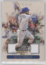 2017 Panini Diamond Kings DK Materials Elvis Andrus #DKM-EA 7l6