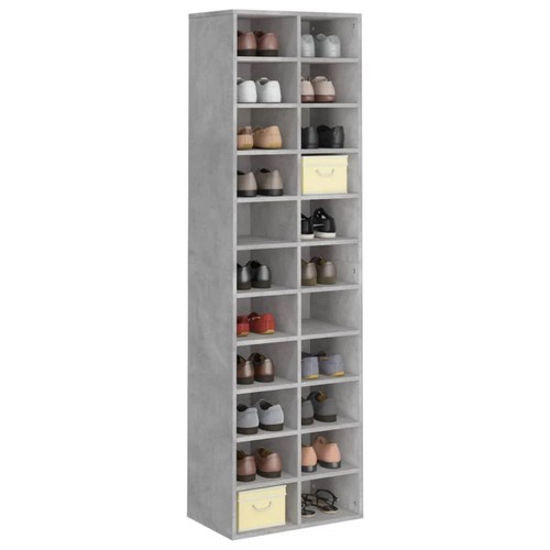 Shoe Cabinet Engineered Wood Shoe Organiser Stand Rack Shoe Shelf Rack vidaXL - Picture 13 of 31