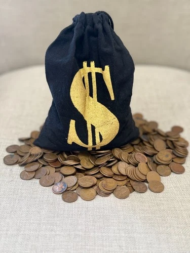 Lot Of 5 Pound-Indian Head Pennies -Unsearched! Estate Buy