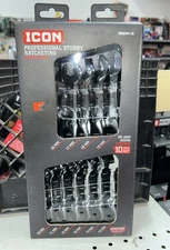 icon professional Stubby Ratcheting Wrench Set Wrstm-10