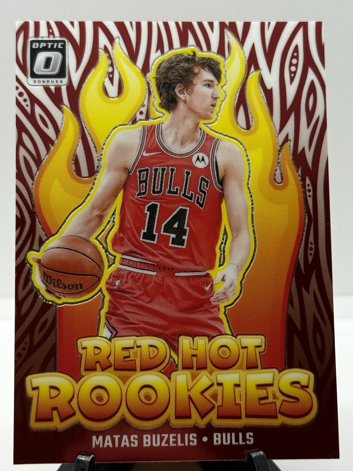 2024-25 Donruss Optic - #1 Red Hot Rookies Matas Buzelis