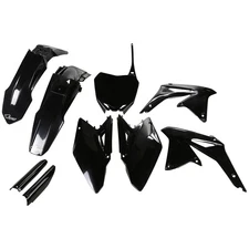 UFO Full Plastic Kit Black For Suzuki RMZ450 2008-2017