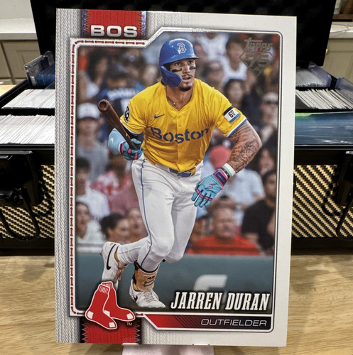 2026 Topps Series 2 Jarren Duran Red (RAW)